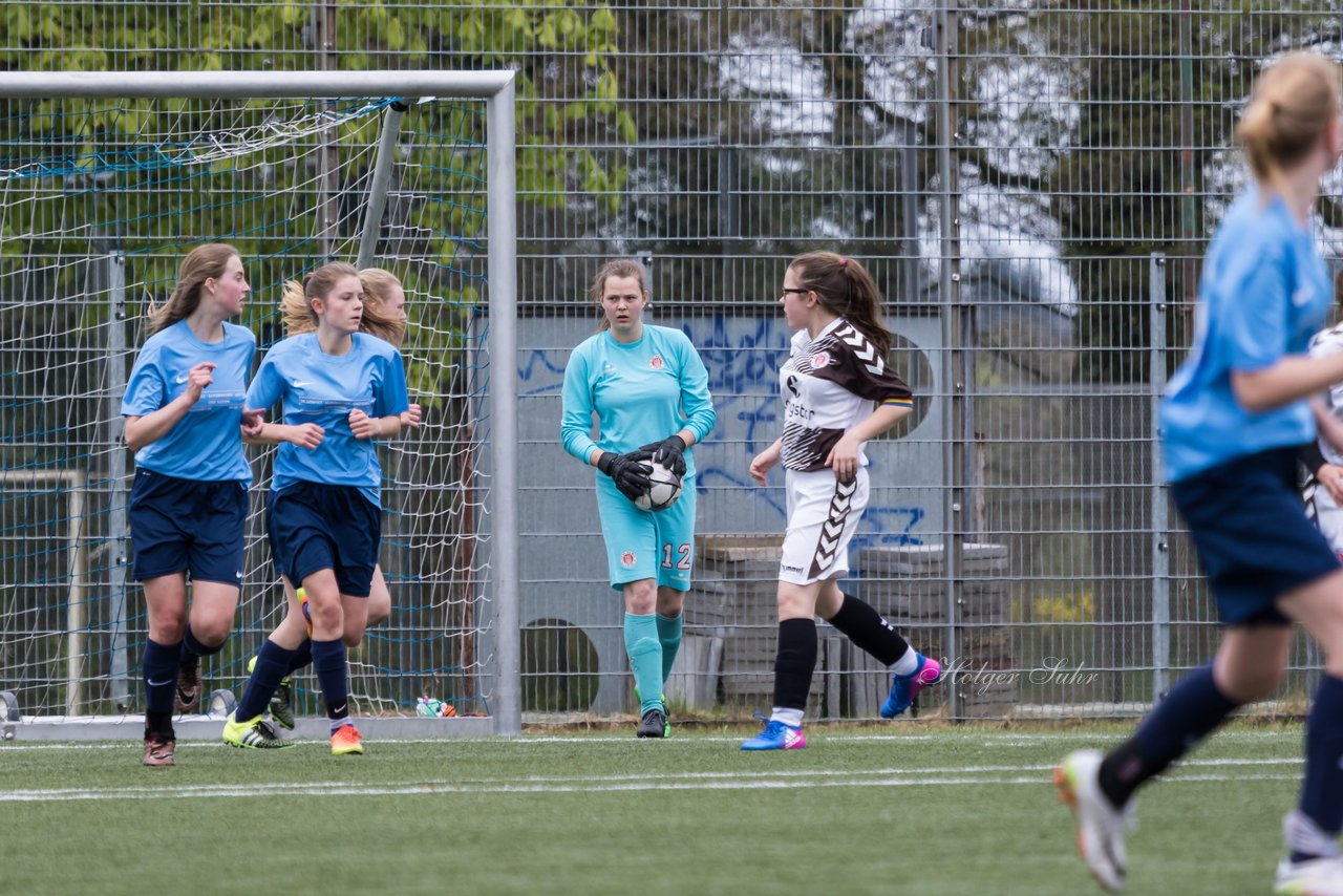 Bild 101 - B-Juniorinnen Ellerau - St. Pauli : Ergebnis: 1:1